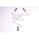 Зажимы для сосков из 3-х клипс с кольцом Clamps Trio