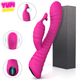 Вибратор-кролик MoonLight Magenta