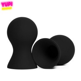 Помпа силіконова для сосків 2шт Vola Black