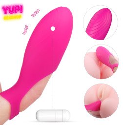 Вібратор на палець Vicky Magenta