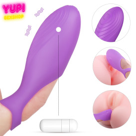 Вибратор на палец Vicky Purple