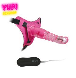 Страпон з трусиками Harness-G Spot Dong Pink