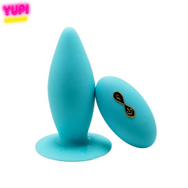 Силиконовая анальная пробка Smooth Turquoise RCT