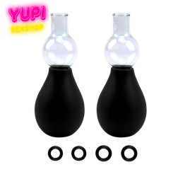 Вакуумные стимуляторы для сосков Sucker Black