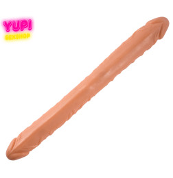 Довгий фалоімітатор з подвійною головкою Long Fresh