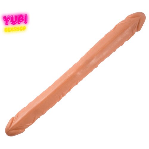 Довгий фалоімітатор з подвійною головкою Long Fresh