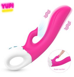 Вибратор-кролик Dew Magenta