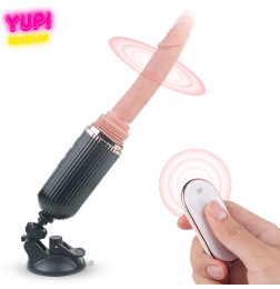 Телескопическая секс машина вибратор фаллоимитатор на присоске Gartling RCT