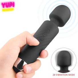 Вибратор волшебная палочка Hero Black