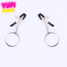 Зажимы для сосков с кольцами Clamps Hard