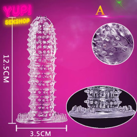 Прозрачная насадка на член Bruno Luck A