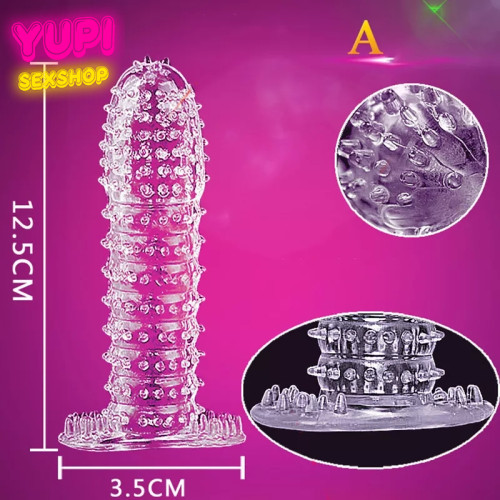 Прозрачная насадка на член Bruno Luck A