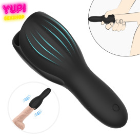 Мастурбатор с вибрационным режимом WoodBlock