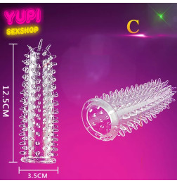 Прозрачная насадка на член Bruno Luck C