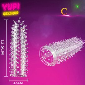 Прозрачная насадка на член Bruno Luck C