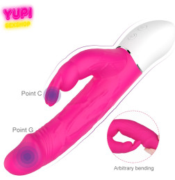 Вибратор-кролик Radi Magenta