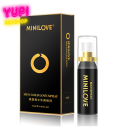 Спрей с эффектом задержки эякуляции (пролонгатор) MiniLove Gold 15ml