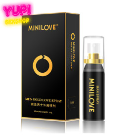 Спрей с эффектом задержки эякуляции (пролонгатор) MiniLove Gold 15ml