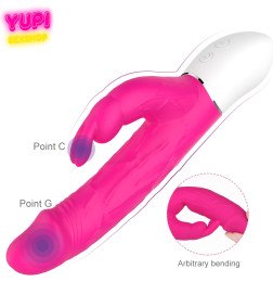 Вибратор-кролик Radi Magenta