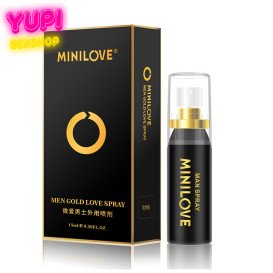 Спрей с эффектом задержки эякуляции (пролонгатор) MiniLove Gold 15ml