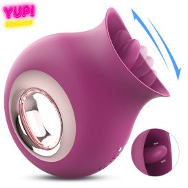 Мастурбатор со стимулятором клитора Cleopatra Win Red