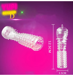 Прозрачная насадка на член Bruno Luck D