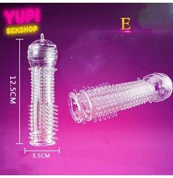 Прозрачная насадка на член Bruno Luck E