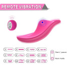 Клиторальный вибратор-бабочка с кольцом Dobby RCT