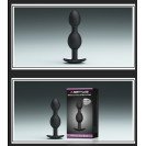 Анальна пробка 2 кульки Smooth Black
