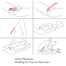 Частотний силіконовий вібратор-язик Kiss Pink