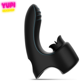 Вибратор на палец Devil\'s Kiss Pink