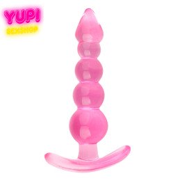 Силиконовая анальная пробка Comfort Quint Pink