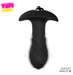 Анальная пробка с вибропулей Magic