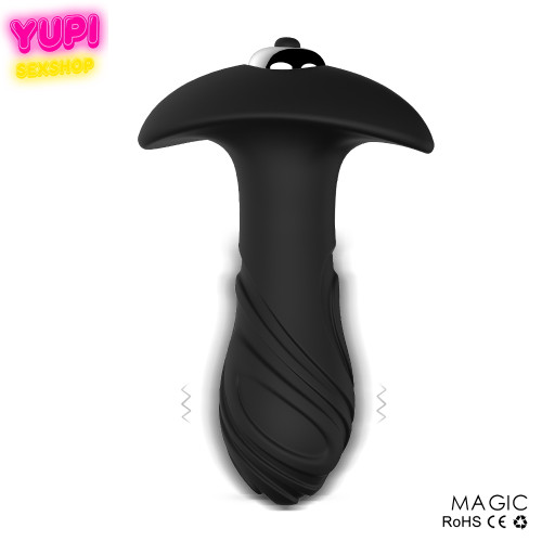 Анальная пробка с вибропулей Magic