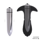 Анальная пробка с вибропулей Magic