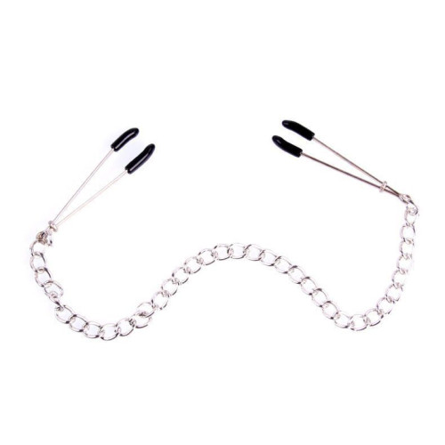 Зажимы для сосков с 2 клипсами Clamps Duo