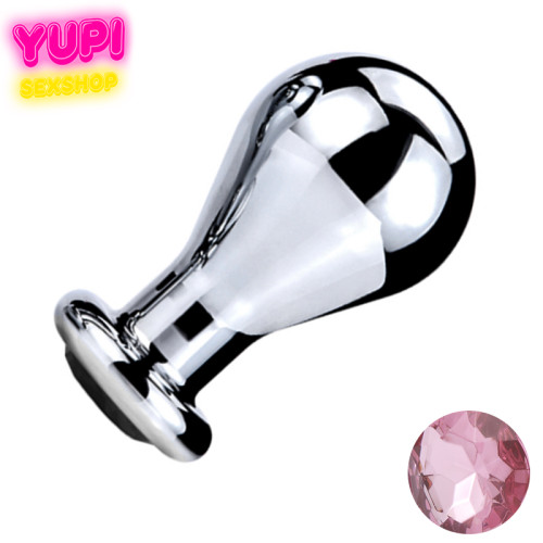 Металева анальна пробка Bit Prof Rosy L