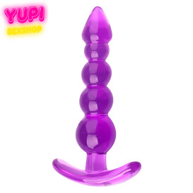 Силиконовая анальная пробка Comfort Quint Purple