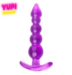 Силиконовая анальная пробка Comfort Quint Purple