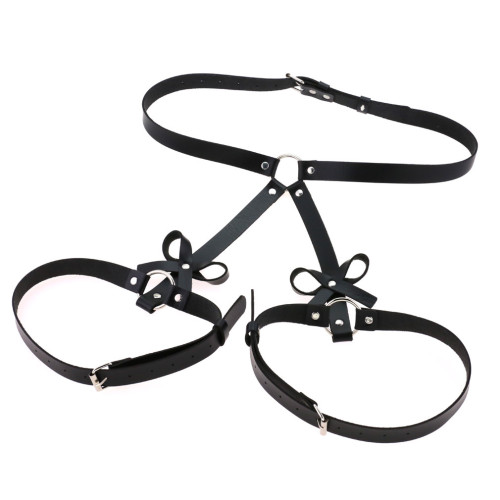 Портупея гартеры с бантами Flora Bow