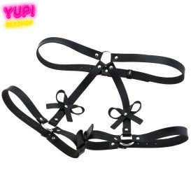 Портупея гартеры с бантами Flora Bow