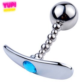 Металева анальна пробка Crazy Ball L