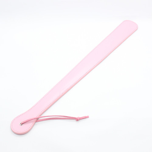 Падл кожаный плетка-шлепалка Adorable Pink
