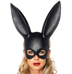 Черная матовая маска Зайчика-Кролика Rabbit Playboy