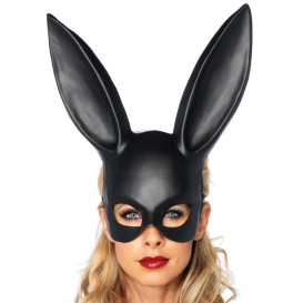 Черная матовая маска Зайчика-Кролика Rabbit Playboy