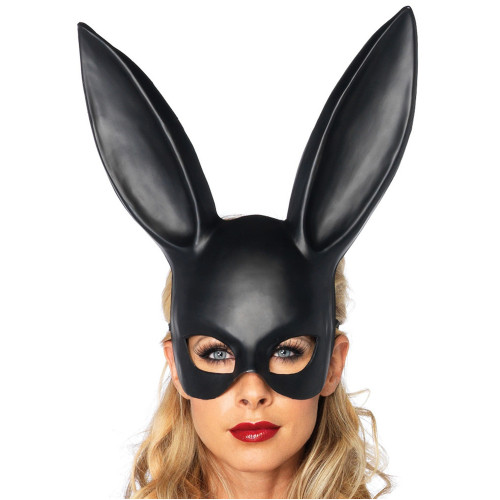 Черная матовая маска Зайчика-Кролика Rabbit Playboy