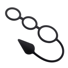 Анальнная пробка с 3 кольцами Almost