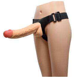 Носимый большой фаллоимитатор с трусиками-креплением Rubis Bodily