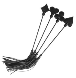 Плетка БДСМ из кожи Molletta