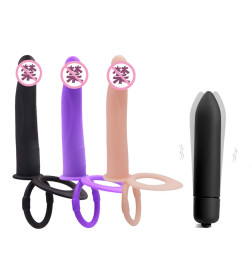 Массажер простаты с кольцом для пениса Intrigo